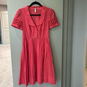 Anthropologie Maeve Short-Sleeve Dress, Size 2